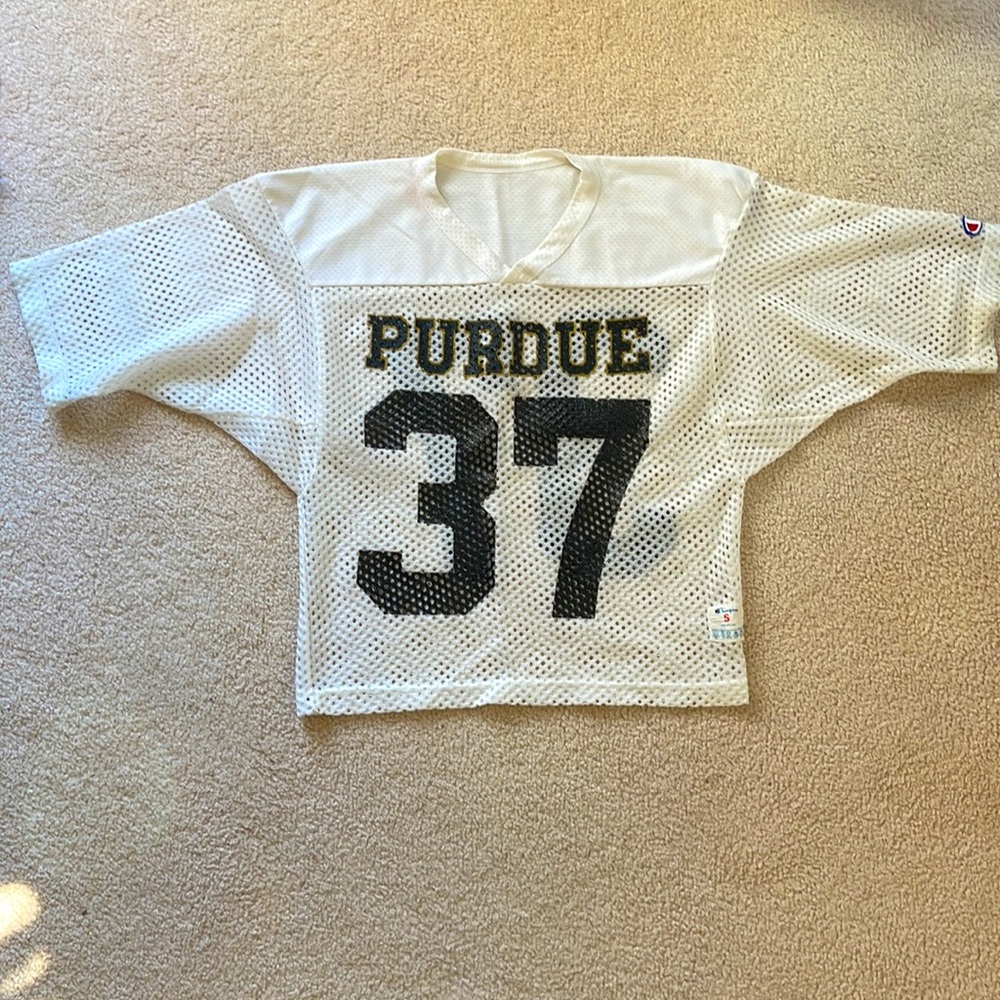 Vintage Purdue Boilermakers Champion Jersey Mesh
